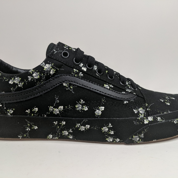 Vans Old Skool Midnight Floral Flowers - Picture 2 of 6